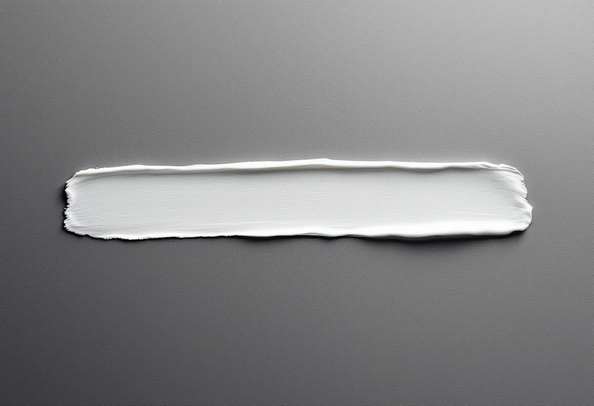 Filter cream drawn flat. Density is the variable that decides performance.